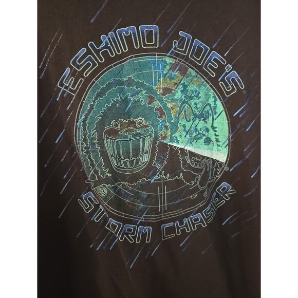 Eskimo Joe's "Storm Chasers" Run to Cover Men's XL T-Shirt Tornado Rare - Picture 2 of 5